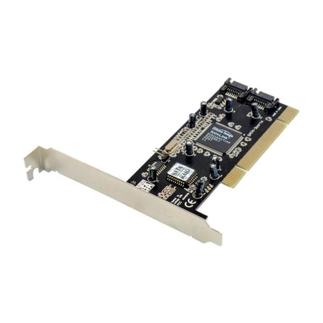 Alt view image 5 of 6 - PCI To SATA Raid Card Chip Silicon SiI3114 SATA Disk Host Controller Adapter 4 Channels Expansion Converter 1500mb