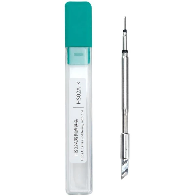 Alt view image 10 of 14 - F245 Soldering Iron Tips for HS02A DWS200, F245-K, KU, JS, I, C2, B Replacement Tips, Constant Temperature Solder Iron Head