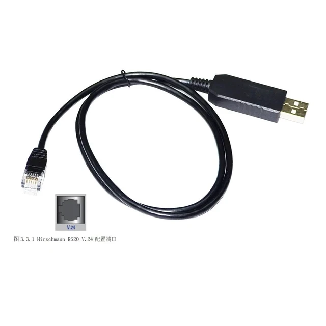 Alt view image 8 of 13 - PL2303GT/FTDI FT232RL CHIP USB TO RJ11 6P4C PLUG RS232 SERIAL CONSOLE CABLE FOR EMERSON/HIRSCHMANN SWITCH V.24 PORT TO PC KABLE
0.8M Length(1.8M Length)
