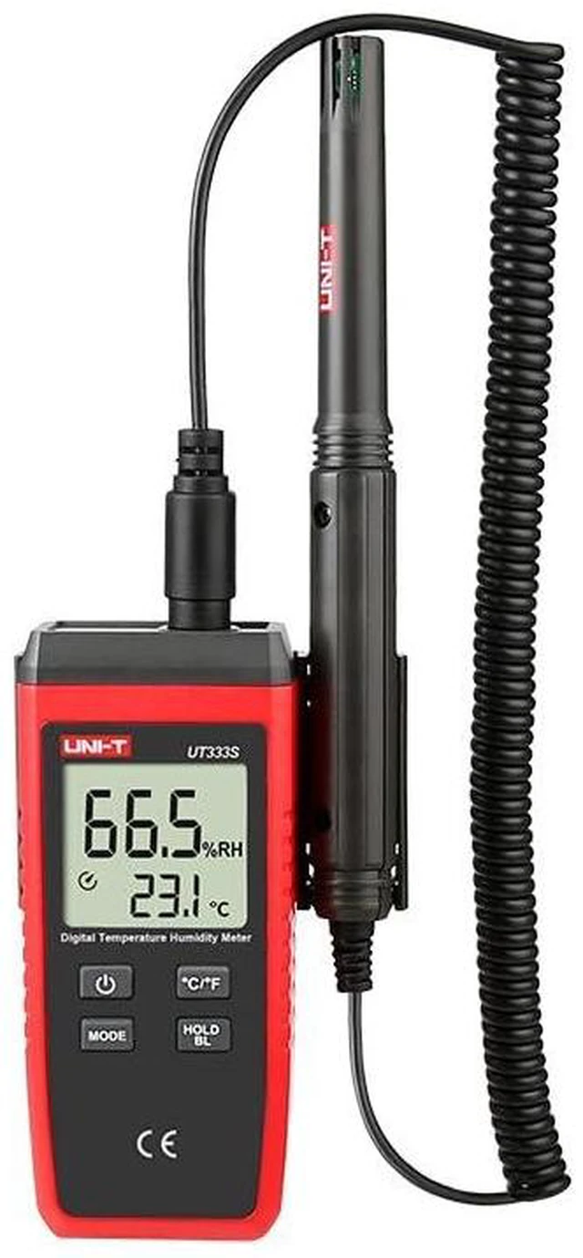 Alt view image 8 of 14 - UT333S Handheld Temperature and Humidity Meter Digital Industrial air Temperature and Humidity Detector(UT333S)