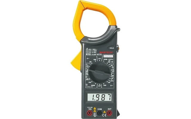 Alt view image 7 of 12 - M266 M266C M266F Digital Clamp Meter Current Pliers Voltage Circuit Tester Pincers Multimeter Homeheld Professional Electrical Tool(M266)