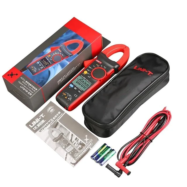 Alt view image 13 of 14 - Multimeter clamp Meter UT216 Series True RMS Digital clamp Meter UT216A UT216B UT216C UT216D 600A MAX/MIN/Relative Modes NCV Flashlight VFC Current Clamps Current clamp Meter(UT216A)