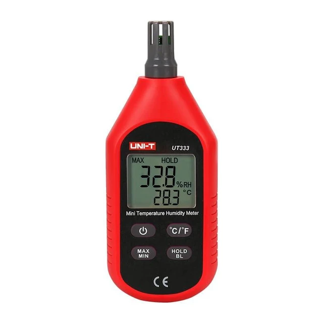 Alt view image 9 of 14 - Hygrometer : Mini Temperature Humidity Meter LCD Digital Air Temperature Thermometer Hygrometer Gauge Tester MAX/MIN Mode(UT333)