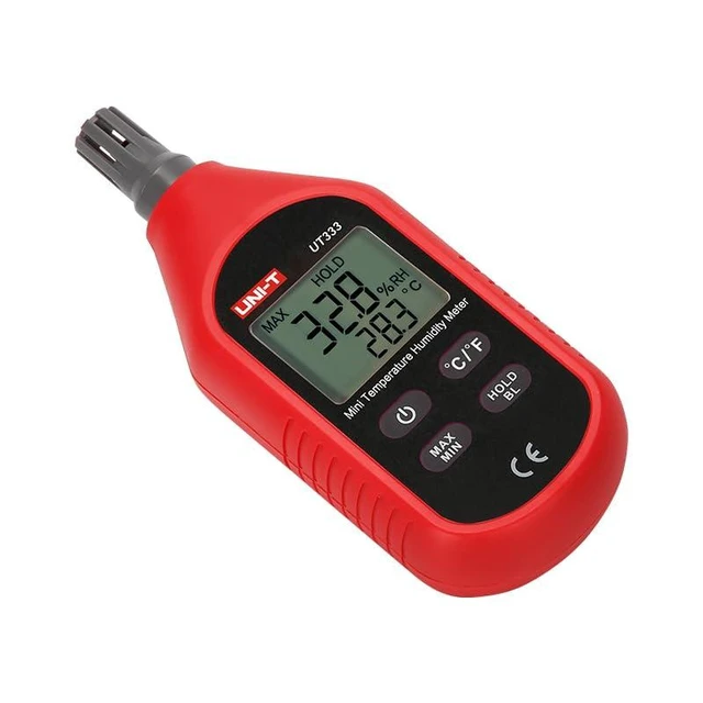 Alt view image 12 of 14 - Hygrometer : Mini Temperature Humidity Meter LCD Digital Air Temperature Thermometer Hygrometer Gauge Tester MAX/MIN Mode(UT333)