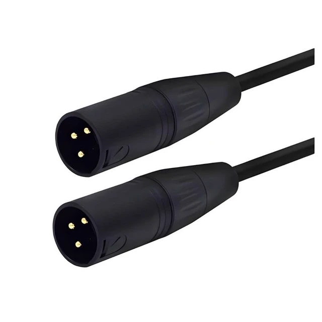 Alt view image 3 of 3 - SOEWIOU KMF-6228 XLR Male to Male Balanced Audio Cable, Microphone Cord for Mixer, Amplifier, 118.1in