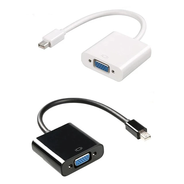 Alt view image 8 of 9 - SOEWIOU Mini DP to VGA Adapter, Mini DisplayPort to VGA Converter for MacBook Apple Laptop to Monitor Projector