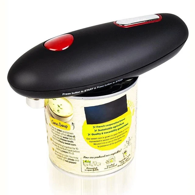 Alt view image 2 of 7 - Automatic Electric Can Opener USB Rechargeable Hands-Free Bottle Opener Multifunctional Kitchen Gadget with Hidden Blade and Smooth Edge One-Touch Operation for Home Kitchen and Camping