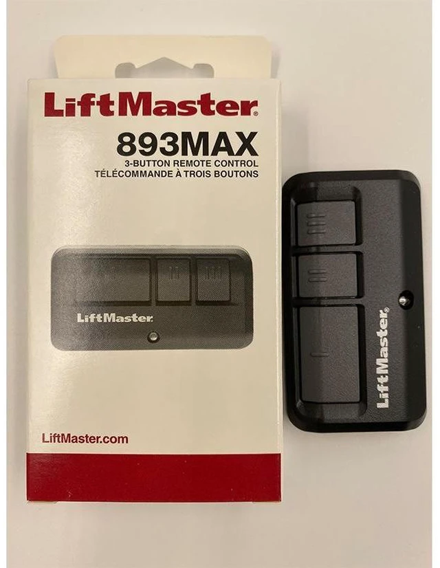 Alt view image 12 of 12 - SOEWIOU 893MAX Universal Garage Door Opener Remote, Compatible with Chamberlain, LiftMaster, Craftsman, 3-Button Security+2.0 Rolling Code Transmitter