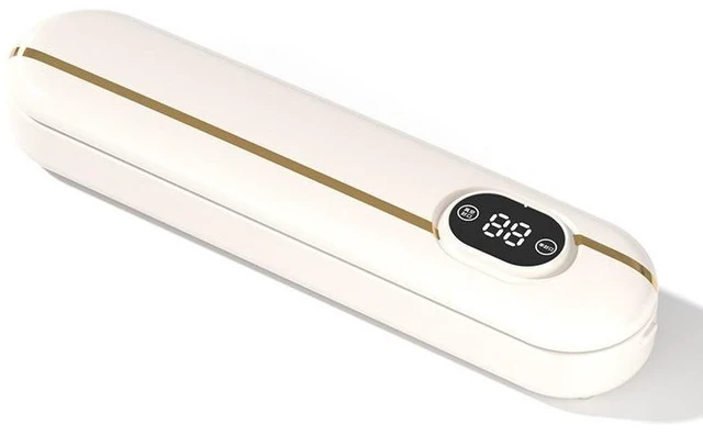 Alt view image 7 of 9 - SOEWIOU Automatic Vacuum Sealer, Household Food Vacuum Packaging Machine, Small Vacuum Sealing Machine for Food Preservation, Gold