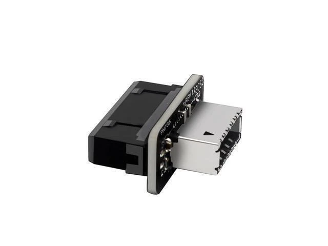Alt view image 7 of 12 - USB 3.2 Gen 1 to USB 3.2 Gen 2 Header Adapter, USB 3.1 Type-E Key-A to USB 3.0 20 Pin Header Converter for Type C Motherboard (Vertical Type)