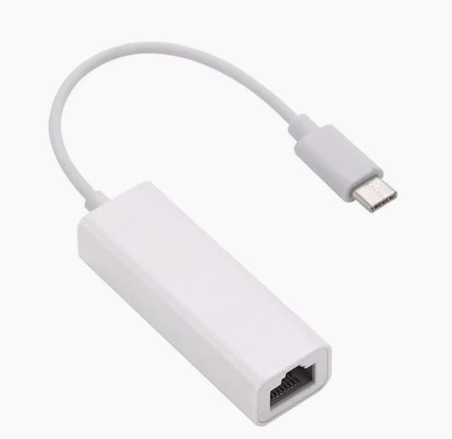 Alt view image 3 of 3 - SOEWIOU USB 2.0 to 100M Network Card, Type-C to 100M Ethernet Port Adapter, Plug-and-Play USB to RJ45 Wired Ethernet Converter for Desktop & Laptop