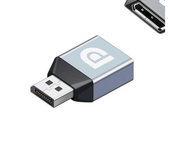Alt view image 8 of 14 - Displayport Female to Displayport Male Adapter Converter 8K@60Hz DP 1.4 Male to DP Female Adapter Extender for Laptop PC TV Monitor