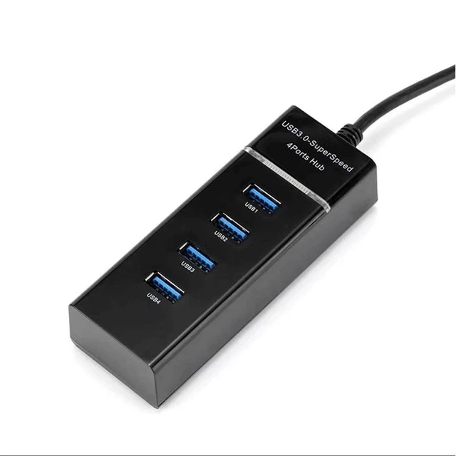 Alt view image 9 of 9 - SOEWIOU USB 3.0 4-Port High-Speed Hub, 1-to-4 Multi Splitter Expansion Dock for Laptop PC