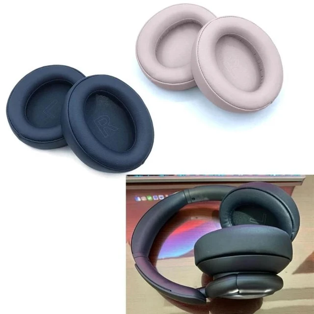 Alt view image 9 of 12 - 2 Pcs Ear Cushion Cover for Anker-Life Q35 Practical Ear Pad Noise Canceling Headphones Ear Covers