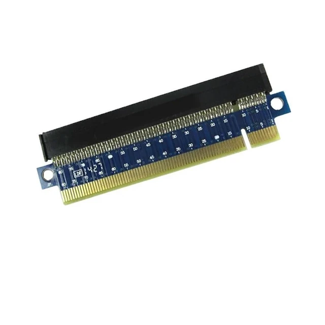 Alt view image 3 of 3 - SOEWIOU Express 16x Riser Card PCIE Riser Graphics Card PCI E PCI-E Riser Adapter PCI-E 16X to 16X Raiser Card 1U 2U Host