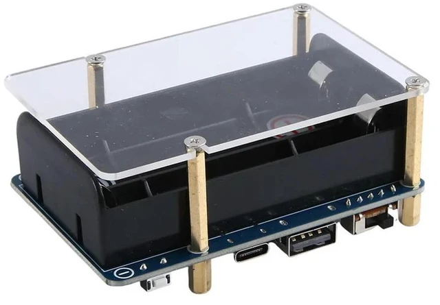 Alt view image 13 of 14 - Power UPS Module Power Supply Module For Raspberry Pi Uninterruptible Capacity Thimble Charge Discharge 5V Output Power Module