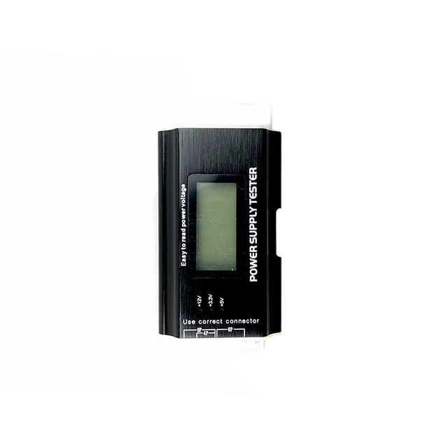 Alt view image 7 of 12 - Digital LCD Computer PC Power Supply Tester Checker 20/24 pin SATA HDD ATX BTX Meter Power Supply Tester Checker Power Measuring