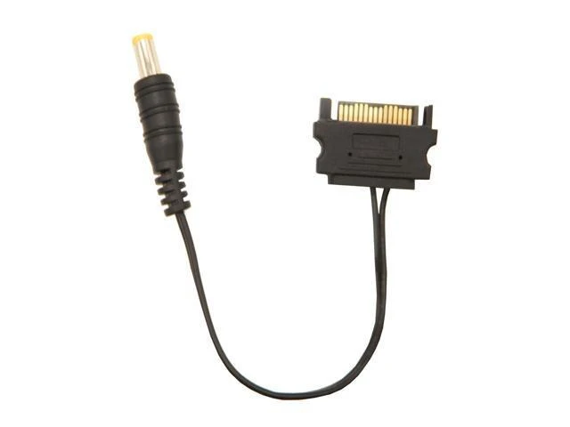 Alt view image 7 of 12 - 5Pcs 15Pin SATA to DC 5.5mm x 2.1mm Male Power Supply Adapter Cable LED Chassis Light Tape Controller Power Connection Cable for Computer LED Strips