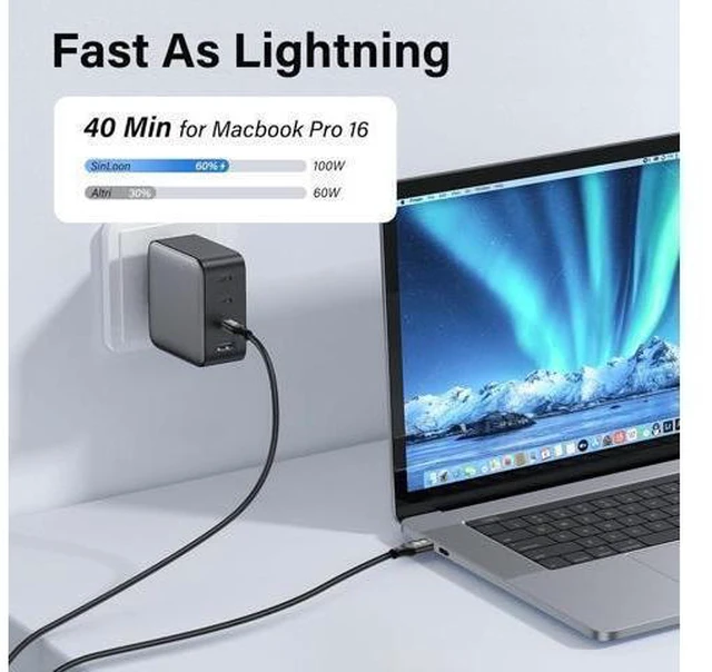 Alt view image 12 of 14 - USB C to USB C Cable USB 3.2 Type C 20Gbps PD 100W 8K@60Hz Data Fast Charging Cable for Phone, Tablet, Other USB C Devices (0.5M)
