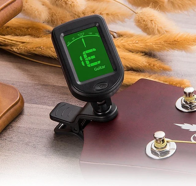 Alt view image 8 of 9 - SOEWIOU Multifunctional Tuner for Acoustic Guitar, Violin, Guzheng, Pipa, Erhu & Chinese Traditional Instruments, 12-Tone Equal Temperament