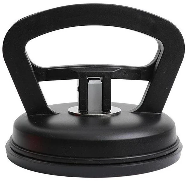Alt view image 9 of 11 - SOEWIOU Black Large Vacuum Suction Cup, Heavy Pull Suction Tool for Car Glass Installation Removal, Auto Body Dent Repair & Integrated Ceiling Mounting