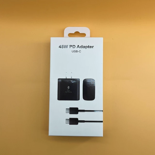 Alt view image 6 of 6 - SOEWIOU 45W PD Fast Charger for Samsung Galaxy S23/S23+/S23 Ultra, USB-C Super Fast Charging Block, PPS Quick Charge Wall Adapter