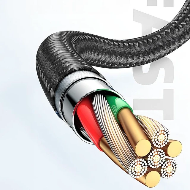 Alt view image 8 of 9 - SOEWIOU 100W/66W Digital Display Fast Charging Cable, for iPhone 17 & Android Type-C, 78.74in