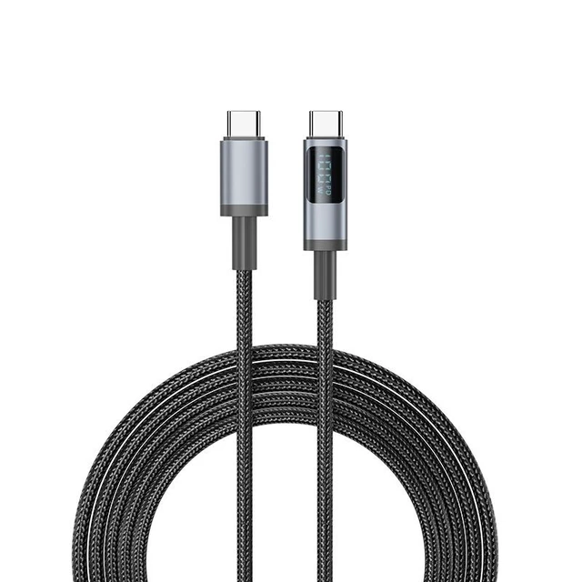 Alt view image 4 of 6 - SOEWIOU 100W Digital Display Fast Charging Cable, for iPhone 17 & Android Type-C, 78.74in