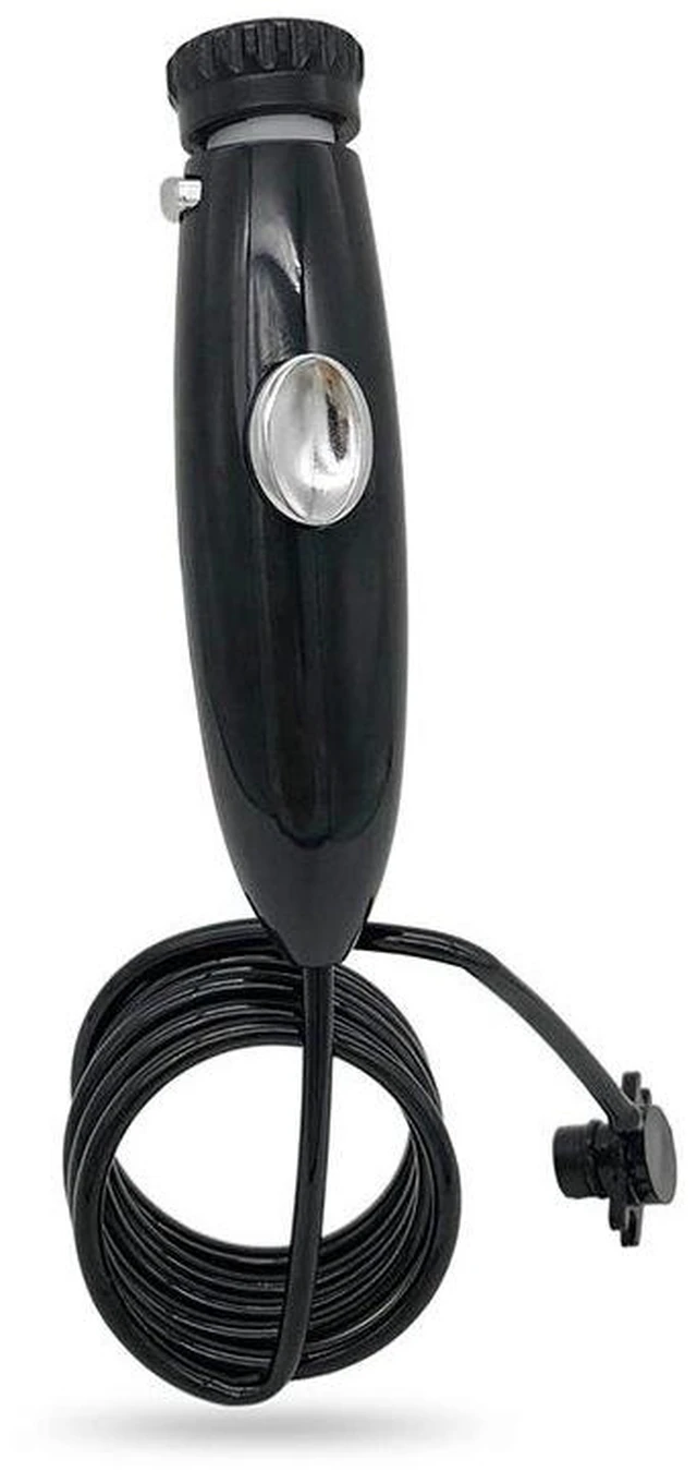 Main image of Replacement Water Flosser Hose and Handle Oral Irrigator Tube Pipe Accessory Flexible Leak-Proof Rubber and Plastic Water Tube with Easy Installation and Stable Water Flow Black