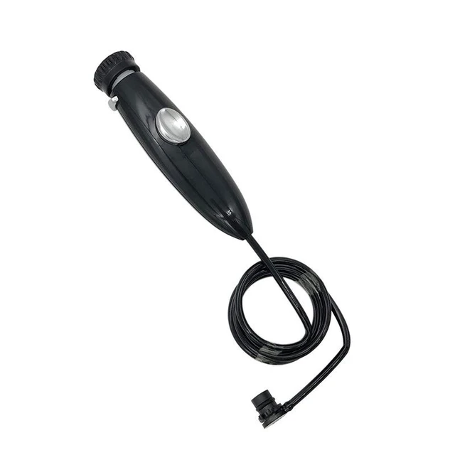 Alt view image 4 of 7 - Replacement Water Flosser Hose and Handle Oral Irrigator Tube Pipe Accessory Flexible Leak-Proof Rubber and Plastic Water Tube with Easy Installation and Stable Water Flow Black