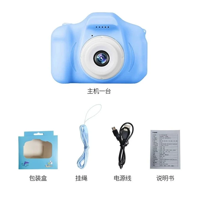 Alt view image 9 of 11 - SOEWIOU Kids Digital Camera, HD Selfie Camera with Photo Video Recording, Game & Music Player, Cartoon Portable Camera Toy Gift for Boys Girls
