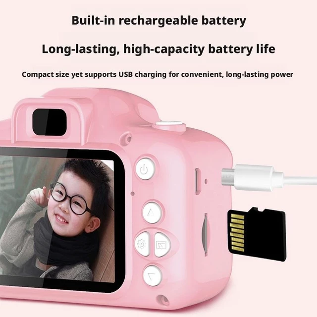 Alt view image 11 of 11 - SOEWIOU Kids Digital Camera, HD Selfie Camera with Photo Video Recording, Game & Music Player, Cartoon Portable Camera Toy Gift for Boys Girls