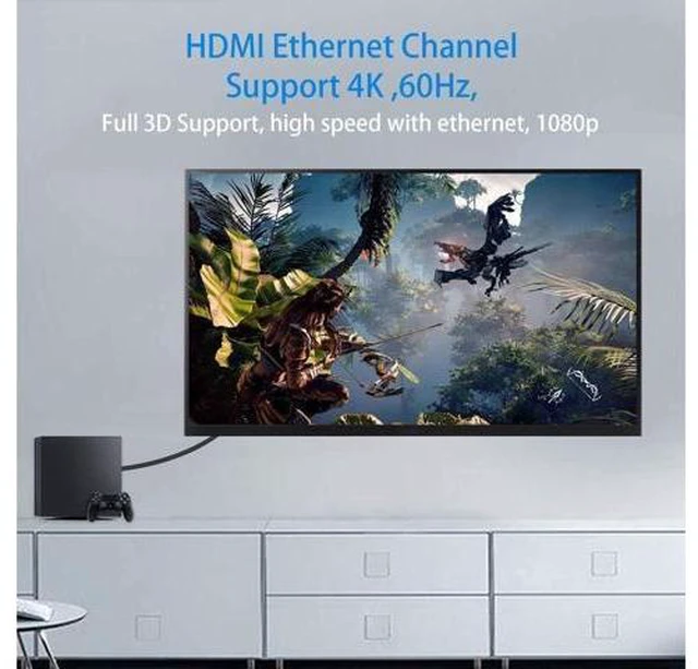 Alt view image 14 of 14 - Micro HDMI to Standard HDMI Cable Micro HDMI to HDMI Adapter Cable Extreme Thin Right Angled Micro HDMI Male to HDMI Male Cable for 1080P 4K UltraHD 3D Ethernet (6 inch/ 15cm)