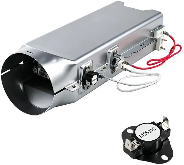 Main image of Dryer Heating Element Assembly Fits DLEX2650R DLEX7177WM DLEX9000V & More Dryer Models