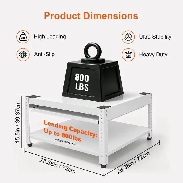 Alt view image 2 of 7 - Washer and Dryer Pedestals, 28" L x 28" W Heavy Duty Metal Washer and Dryer Stand Universal Platform, Washer Dryer Pedestal with Basket Shelf, Portable Storage Bag, 4 Silicone Pads, Fit 800lbs, White
