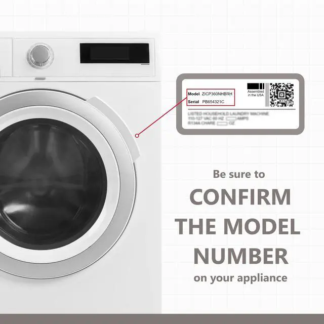Alt view image 7 of 7 - Replacement (234D2377P004) - Laundry Dryer Timer - Direct Replacement for WE04X24550, WE04X24549, TMD14M30, PS11763064, and AP6031056