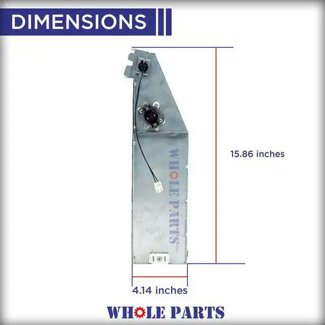 Alt view image 7 of 7 - Upgraded Dryer Heating Element Assembly Part # 00436460 - Replacement & Compatible With Some Bosch Dryers