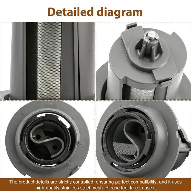 Alt view image 7 of 7 - W11084156 Dishwasher Pump Filter Compatible with whirlpool kenmore kitchen aid KDTM354DSS KDTM354ESS KDTM404ESS etc Dishwasher (Some Models), Replace Number: W10713298 4534056 AP6048028 PS12070547 etc
