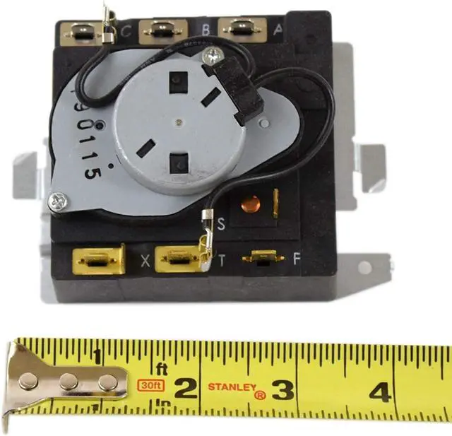 Alt view image 3 of 6 - 234D2377P007 TMD1CM33 for GE Specific Models Dryer Timer 4467041