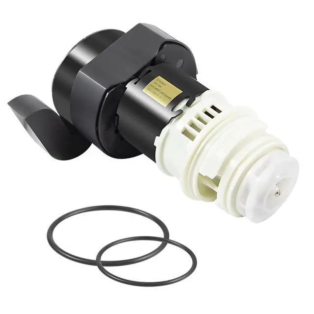 Alt view image 7 of 7 - 154844101 Dishwasher Circulation Pump Motor with Two New O-Ring Seals Fit for Frigidaire and Kenmore Dishwashers Replace 154828601,154795001,154793001,154700001,154719201.(Two Electrical Connector)