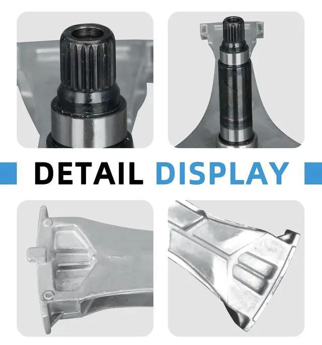 Alt view image 2 of 5 - DC97-17004B Washer Flange Shaft Kit Compatible with Samsung Washing Machine Replacement for DC97-17004E with DC60-40137A Spider Hex Bolt 6 PCS