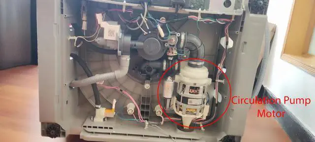 Alt view image 2 of 5 - DD82-01589A DD82-01380A Dishwasher Circulation Pump Motor Assembly Fit for Samsung Dishwasher Replacement YXW50-2F-3 120V~127V 60Hz Fit for DW80R2031 Series