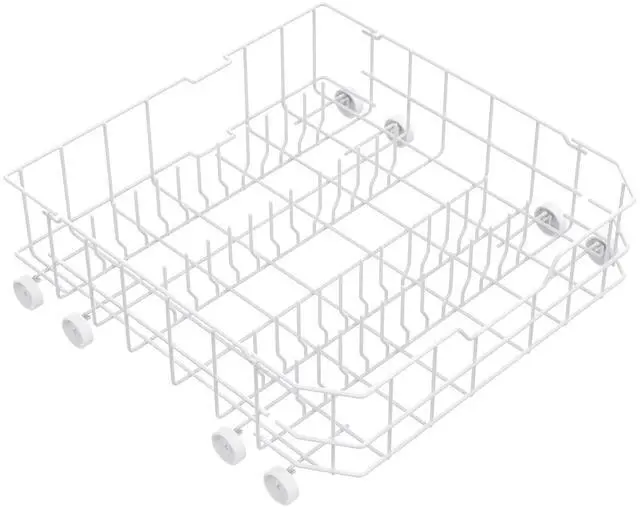 Main image of UPGRADED WD28X10384 Lower Rack for GE Dishwasher Rack Replacement Parts,WD28X10384 WD28X10309 WD28X10166 WD28X10165 GLD5660N00SS GLD4560R00SS General Electric GE Dishwasher Bottom Rack Part with Wheel