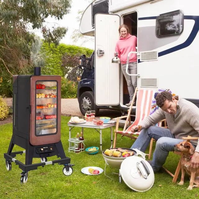 Alt view image 7 of 7 - 1000lbs All Steel 8.5 Inch Smoker Stand & Laundry Pedestal with 5 inch Wheels, Washer Dryer Pedestal with Shock Absorption, Universal Mobile Stand for Washer,Dryer,Refrigerator,Electric Smoker