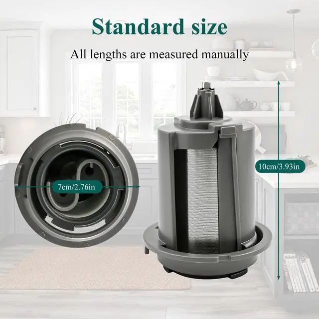 Alt view image 2 of 7 - W11643383 Pump Filter Compatible with whirlpool maytag kitchen aid MDB4949SKZ0 KDTM404KPS1 KDTM404KPS0 etc dishwasher (Some Models), Replace Number: W11108699 4979076 AP7205669 PS16875644 etc