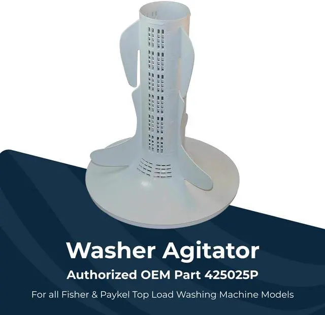 Alt view image 2 of 6 - 425025P Washer Agitator Replacement Washing Machine Parts | Top Load Washing Machine with Agitator