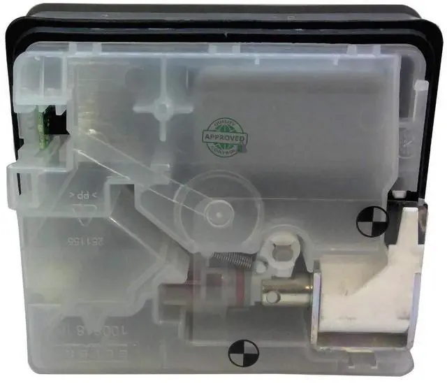 Alt view image 5 of 5 - 00645208 Genuine OEM Detergent Dispenser Assembly (Gray) for Dishwashers
