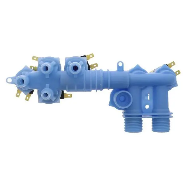 Alt view image 2 of 5 - W10853723 Washer Water Valve Compatible with Whirlpool, Maytag, KitchenAid, Jenn-Air, Amana, Magic Chef, Admiral, Norge, Roper Replacement for W10326913, W10326915, W10342320, 4378158