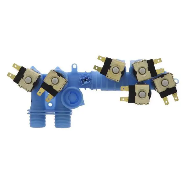 Alt view image 5 of 5 - W10853723 Washer Water Valve Compatible with Whirlpool, Maytag, KitchenAid, Jenn-Air, Amana, Magic Chef, Admiral, Norge, Roper Replacement for W10326913, W10326915, W10342320, 4378158