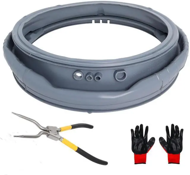 Main image of WM3470HVA WM3570HWA MDS47123605 Washer Door Boot Seal Gasket Compatible with LG Front Load Washer Door Seal & Kenmore Washer Parts WM3570HVA, WM3770HWA,WM3575CW, WM3470HWA